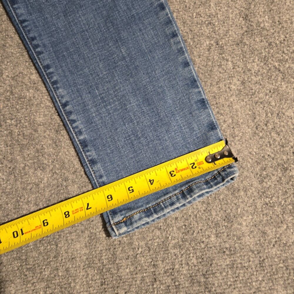 Levi's Jeans Women's Boyfriend Ankle Size 32x27 Blue Denim Stretch Mid-rise - Picture 10 of 12